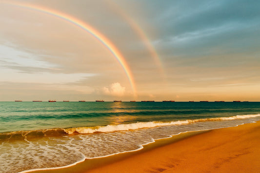 The Day I Died... and God Answered with a Rainbow