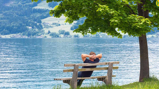 When I rest in God, my burdens feel lighter.